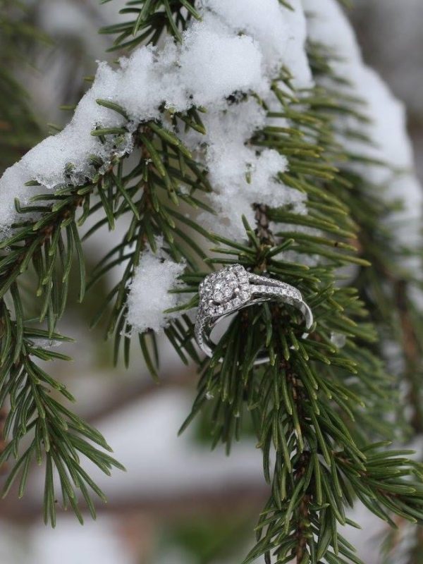 pure bridal, bridal bouqtique, edmonton, winter wonderland, winter wedding, engagment ring, engagement photos, photography, wedding photographer, engagement photos, pure partners