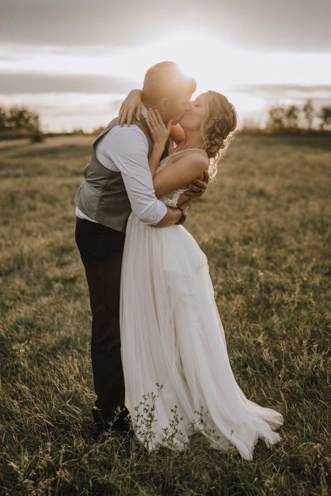 Stella York-PureBridal-halter top, tulle, wedding dress. edmonton bridal shop